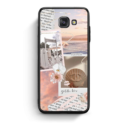 Samsung A5 2017 Golden Hour Θήκη Αγίου Βαλεντίνου από τη Smartfits με σχέδιο στο πίσω μέρος και μαύρο περίβλημα | Smartphone case with colorful back and black bezels by Smartfits