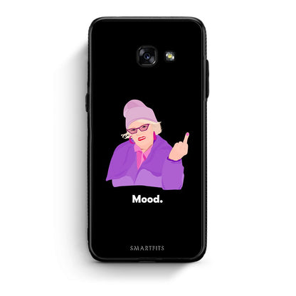 Samsung A5 2017 Grandma Mood Black θήκη από τη Smartfits με σχέδιο στο πίσω μέρος και μαύρο περίβλημα | Smartphone case with colorful back and black bezels by Smartfits