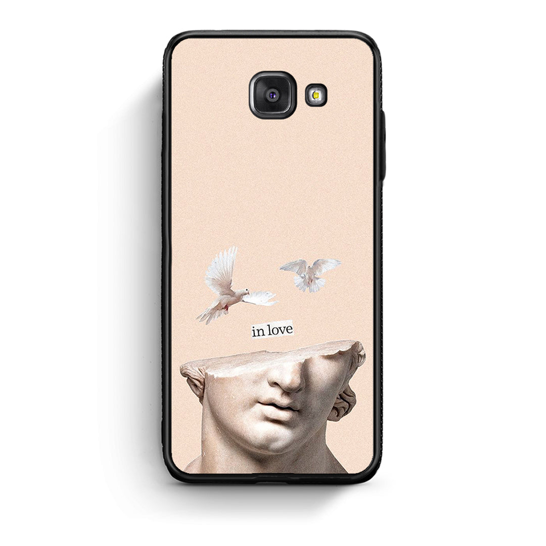 Samsung A5 2017 In Love θήκη από τη Smartfits με σχέδιο στο πίσω μέρος και μαύρο περίβλημα | Smartphone case with colorful back and black bezels by Smartfits