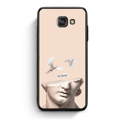 Samsung A5 2017 In Love θήκη από τη Smartfits με σχέδιο στο πίσω μέρος και μαύρο περίβλημα | Smartphone case with colorful back and black bezels by Smartfits