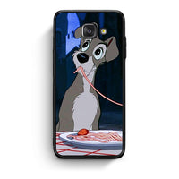 Thumbnail for Samsung A5 2017 Lady And Tramp 1 Θήκη Αγίου Βαλεντίνου από τη Smartfits με σχέδιο στο πίσω μέρος και μαύρο περίβλημα | Smartphone case with colorful back and black bezels by Smartfits