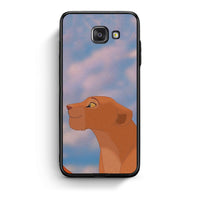 Thumbnail for Samsung A5 2017 Lion Love 2 Θήκη Αγίου Βαλεντίνου από τη Smartfits με σχέδιο στο πίσω μέρος και μαύρο περίβλημα | Smartphone case with colorful back and black bezels by Smartfits