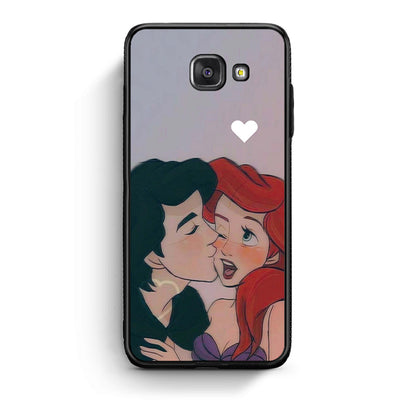 Samsung A5 2017 Mermaid Love Θήκη Αγίου Βαλεντίνου από τη Smartfits με σχέδιο στο πίσω μέρος και μαύρο περίβλημα | Smartphone case with colorful back and black bezels by Smartfits