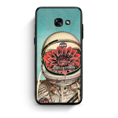 Samsung A5 2017 Nasa Bloom θήκη από τη Smartfits με σχέδιο στο πίσω μέρος και μαύρο περίβλημα | Smartphone case with colorful back and black bezels by Smartfits
