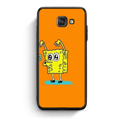 Samsung A5 2017 No Money 2 Θήκη Αγίου Βαλεντίνου από τη Smartfits με σχέδιο στο πίσω μέρος και μαύρο περίβλημα | Smartphone case with colorful back and black bezels by Smartfits