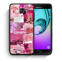 Thumbnail for Θήκη Αγίου Βαλεντίνου Samsung A5 2017 Pink Love από τη Smartfits με σχέδιο στο πίσω μέρος και μαύρο περίβλημα | Samsung A5 2017 Pink Love case with colorful back and black bezels