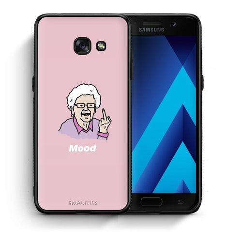 Θήκη Samsung A5 2017 Mood PopArt από τη Smartfits με σχέδιο στο πίσω μέρος και μαύρο περίβλημα | Samsung A5 2017 Mood PopArt case with colorful back and black bezels