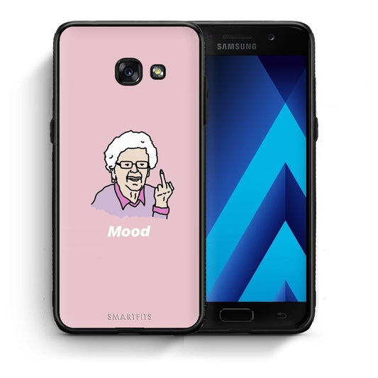 Θήκη Samsung A5 2017 Mood PopArt από τη Smartfits με σχέδιο στο πίσω μέρος και μαύρο περίβλημα | Samsung A5 2017 Mood PopArt case with colorful back and black bezels