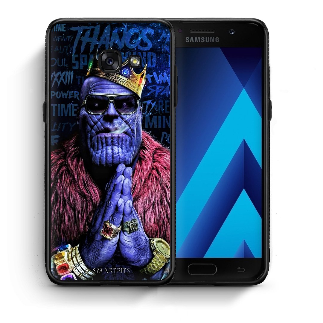 Θήκη Samsung A5 2017 Thanos PopArt από τη Smartfits με σχέδιο στο πίσω μέρος και μαύρο περίβλημα | Samsung A5 2017 Thanos PopArt case with colorful back and black bezels