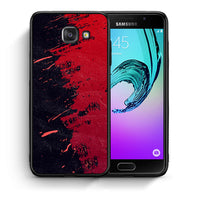 Thumbnail for Θήκη Αγίου Βαλεντίνου Samsung A5 2017 Red Paint από τη Smartfits με σχέδιο στο πίσω μέρος και μαύρο περίβλημα | Samsung A5 2017 Red Paint case with colorful back and black bezels