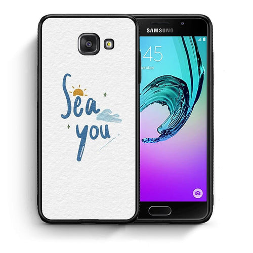 Θήκη Samsung A5 2017 Sea You από τη Smartfits με σχέδιο στο πίσω μέρος και μαύρο περίβλημα | Samsung A5 2017 Sea You case with colorful back and black bezels