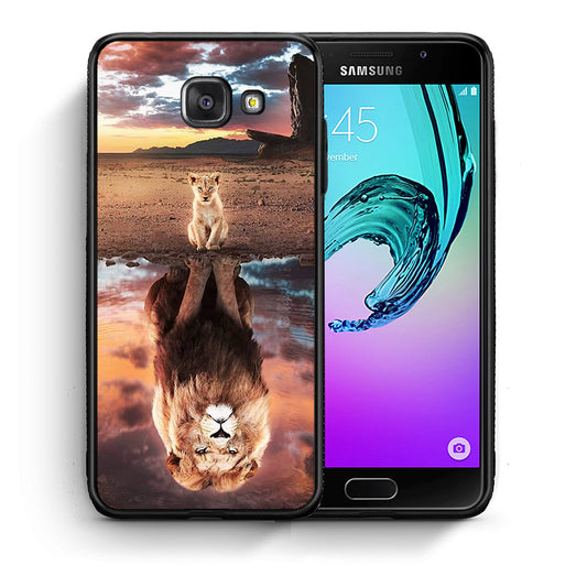 Θήκη Αγίου Βαλεντίνου Samsung A5 2017 Sunset Dreams από τη Smartfits με σχέδιο στο πίσω μέρος και μαύρο περίβλημα | Samsung A5 2017 Sunset Dreams case with colorful back and black bezels