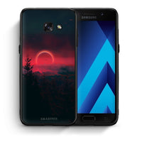 Thumbnail for Θήκη Samsung A5 2017 Sunset Tropic από τη Smartfits με σχέδιο στο πίσω μέρος και μαύρο περίβλημα | Samsung A5 2017 Sunset Tropic case with colorful back and black bezels