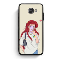 Thumbnail for Samsung A5 2017 Walking Mermaid Θήκη από τη Smartfits με σχέδιο στο πίσω μέρος και μαύρο περίβλημα | Smartphone case with colorful back and black bezels by Smartfits