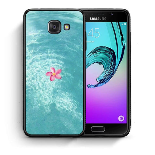 Θήκη Samsung A5 2017 Water Flower από τη Smartfits με σχέδιο στο πίσω μέρος και μαύρο περίβλημα | Samsung A5 2017 Water Flower case with colorful back and black bezels