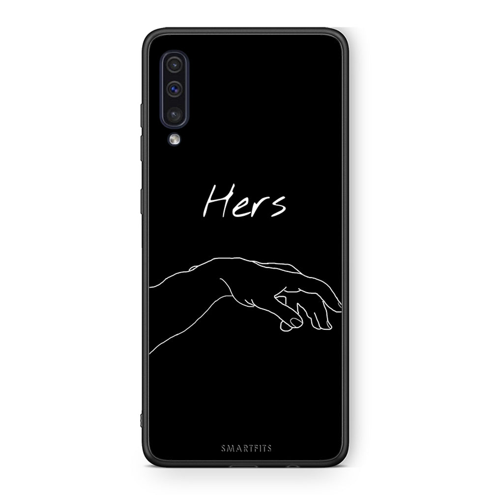 samsung a50 Aeshetic Love 1 Θήκη Αγίου Βαλεντίνου από τη Smartfits με σχέδιο στο πίσω μέρος και μαύρο περίβλημα | Smartphone case with colorful back and black bezels by Smartfits