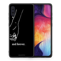 Thumbnail for Θήκη Αγίου Βαλεντίνου Samsung A50 / A30s Always & Forever 2 από τη Smartfits με σχέδιο στο πίσω μέρος και μαύρο περίβλημα | Samsung A50 / A30s Always & Forever 2 case with colorful back and black bezels