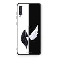 Thumbnail for samsung a50 Angels Demons θήκη από τη Smartfits με σχέδιο στο πίσω μέρος και μαύρο περίβλημα | Smartphone case with colorful back and black bezels by Smartfits