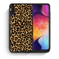 Thumbnail for Θήκη Samsung A50/A30s Leopard Animal από τη Smartfits με σχέδιο στο πίσω μέρος και μαύρο περίβλημα | Samsung A50/A30s Leopard Animal case with colorful back and black bezels