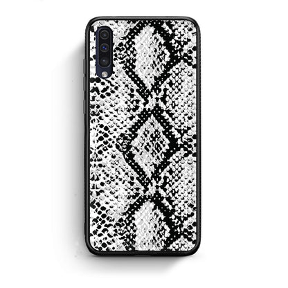 24 - samsung galaxy a50 White Snake Animal case, cover, bumper