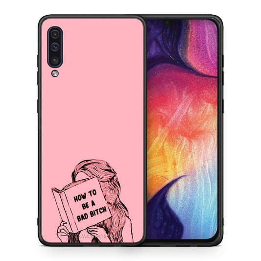 Θήκη Samsung A50/A30s Bad Bitch από τη Smartfits με σχέδιο στο πίσω μέρος και μαύρο περίβλημα | Samsung A50/A30s Bad Bitch case with colorful back and black bezels