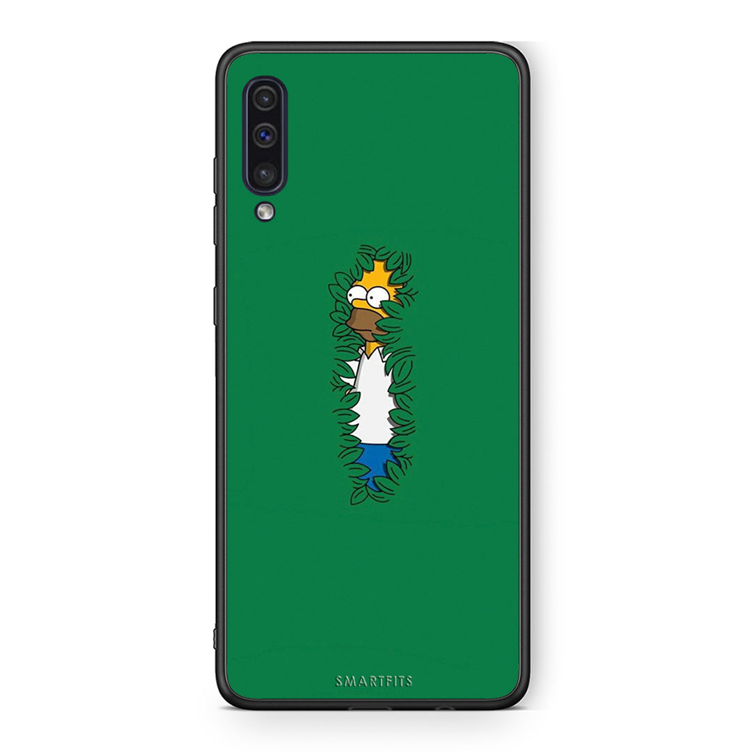 samsung a50 Bush Man Θήκη Αγίου Βαλεντίνου από τη Smartfits με σχέδιο στο πίσω μέρος και μαύρο περίβλημα | Smartphone case with colorful back and black bezels by Smartfits