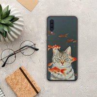 Thumbnail for Cat Goldfish - Samsung Galaxy A50 / A30s θήκη