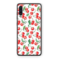 Thumbnail for samsung a50 Cherry Summer θήκη από τη Smartfits με σχέδιο στο πίσω μέρος και μαύρο περίβλημα | Smartphone case with colorful back and black bezels by Smartfits