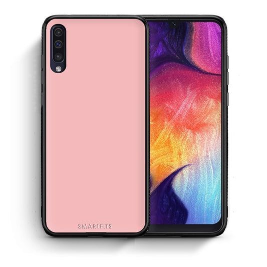 Θήκη Samsung A50/A30s Nude Color από τη Smartfits με σχέδιο στο πίσω μέρος και μαύρο περίβλημα | Samsung A50/A30s Nude Color case with colorful back and black bezels