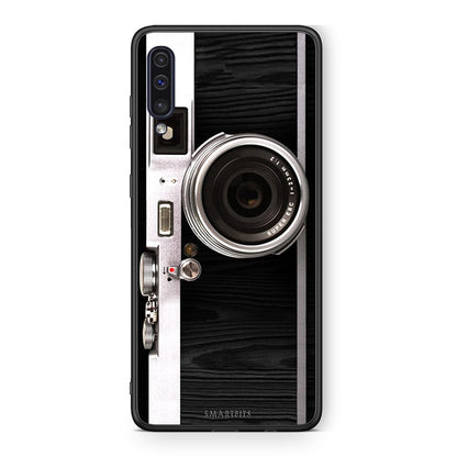 samsung a50 Emily In Paris θήκη από τη Smartfits με σχέδιο στο πίσω μέρος και μαύρο περίβλημα | Smartphone case with colorful back and black bezels by Smartfits