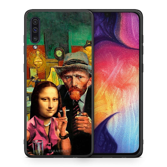 Θήκη Samsung A50/A30s Funny Art από τη Smartfits με σχέδιο στο πίσω μέρος και μαύρο περίβλημα | Samsung A50/A30s Funny Art case with colorful back and black bezels