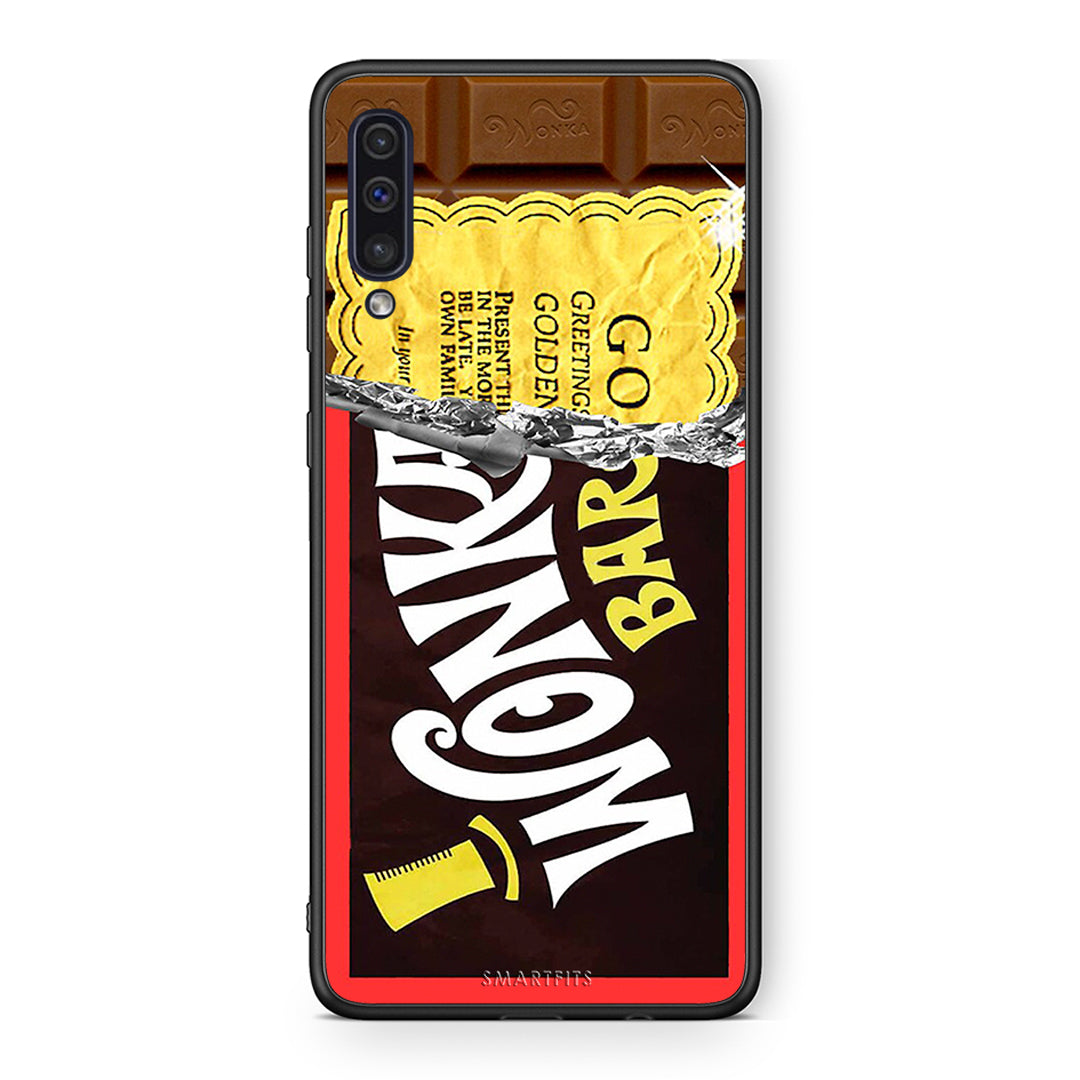 samsung a50 Golden Ticket θήκη από τη Smartfits με σχέδιο στο πίσω μέρος και μαύρο περίβλημα | Smartphone case with colorful back and black bezels by Smartfits