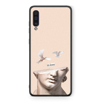 samsung a50 In Love θήκη από τη Smartfits με σχέδιο στο πίσω μέρος και μαύρο περίβλημα | Smartphone case with colorful back and black bezels by Smartfits