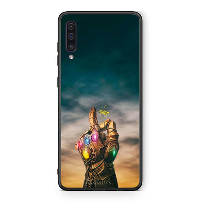 samsung a50 Infinity Snap θήκη από τη Smartfits με σχέδιο στο πίσω μέρος και μαύρο περίβλημα | Smartphone case with colorful back and black bezels by Smartfits