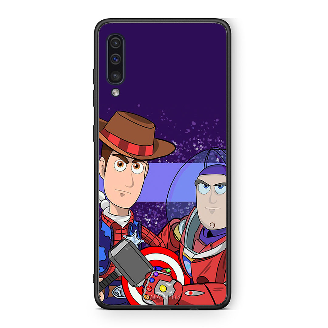 samsung a50 Infinity Story θήκη από τη Smartfits με σχέδιο στο πίσω μέρος και μαύρο περίβλημα | Smartphone case with colorful back and black bezels by Smartfits