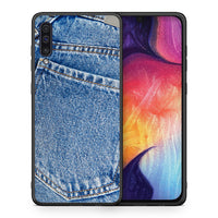 Thumbnail for Θήκη Samsung A50/A30s Jeans Pocket από τη Smartfits με σχέδιο στο πίσω μέρος και μαύρο περίβλημα | Samsung A50/A30s Jeans Pocket case with colorful back and black bezels