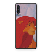Thumbnail for samsung a50 Lion Love 1 Θήκη Αγίου Βαλεντίνου από τη Smartfits με σχέδιο στο πίσω μέρος και μαύρο περίβλημα | Smartphone case with colorful back and black bezels by Smartfits