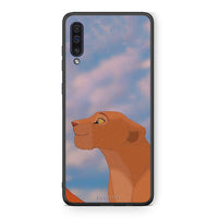 Thumbnail for samsung a50 Lion Love 2 Θήκη Αγίου Βαλεντίνου από τη Smartfits με σχέδιο στο πίσω μέρος και μαύρο περίβλημα | Smartphone case with colorful back and black bezels by Smartfits