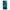 samsung a50 Marble Blue θήκη από τη Smartfits με σχέδιο στο πίσω μέρος και μαύρο περίβλημα | Smartphone case with colorful back and black bezels by Smartfits