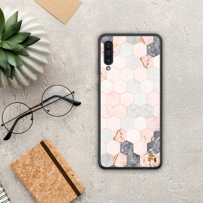 Marble Hexagon Pink - Samsung Galaxy A50 / A30s θήκη