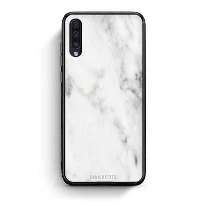 2 - samsung galaxy a50 White marble case, cover, bumper