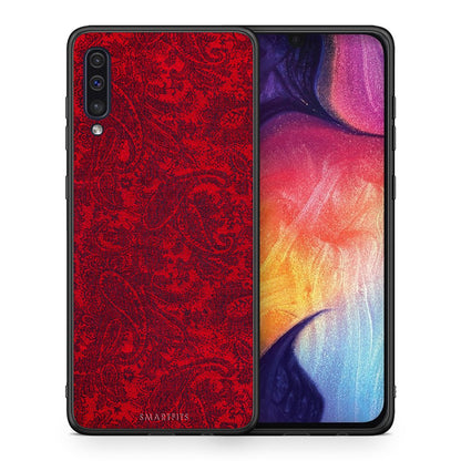 Θήκη Samsung A50/A30s Paisley Cashmere από τη Smartfits με σχέδιο στο πίσω μέρος και μαύρο περίβλημα | Samsung A50/A30s Paisley Cashmere case with colorful back and black bezels