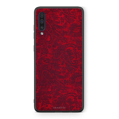 samsung a50 Paisley Cashmere θήκη από τη Smartfits με σχέδιο στο πίσω μέρος και μαύρο περίβλημα | Smartphone case with colorful back and black bezels by Smartfits