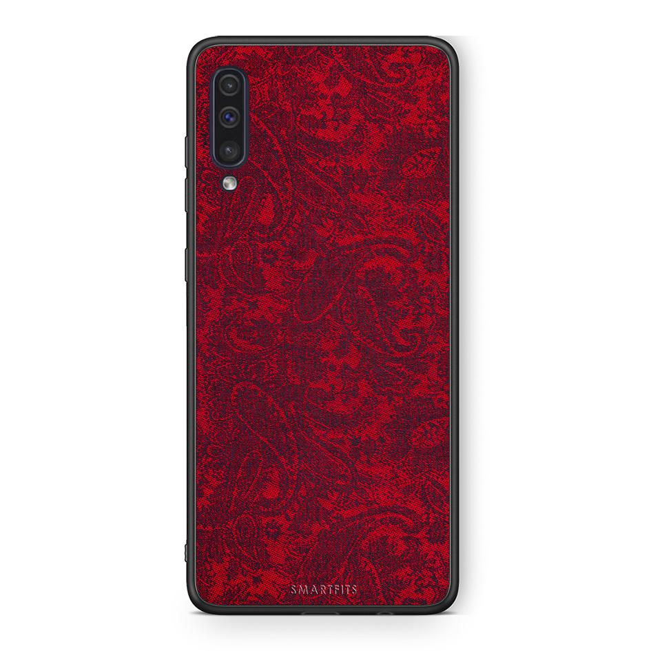 samsung a50 Paisley Cashmere θήκη από τη Smartfits με σχέδιο στο πίσω μέρος και μαύρο περίβλημα | Smartphone case with colorful back and black bezels by Smartfits