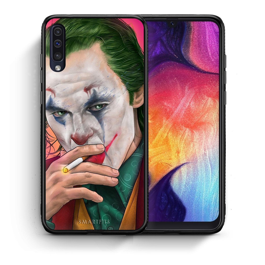 Θήκη Samsung A50/A30s JokesOnU PopArt από τη Smartfits με σχέδιο στο πίσω μέρος και μαύρο περίβλημα | Samsung A50/A30s JokesOnU PopArt case with colorful back and black bezels