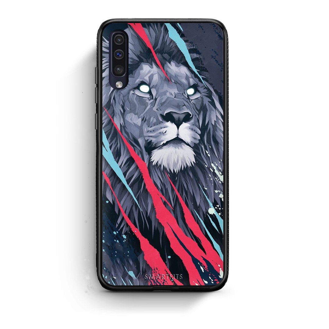 4 - samsung a50 Lion Designer PopArt case, cover, bumper