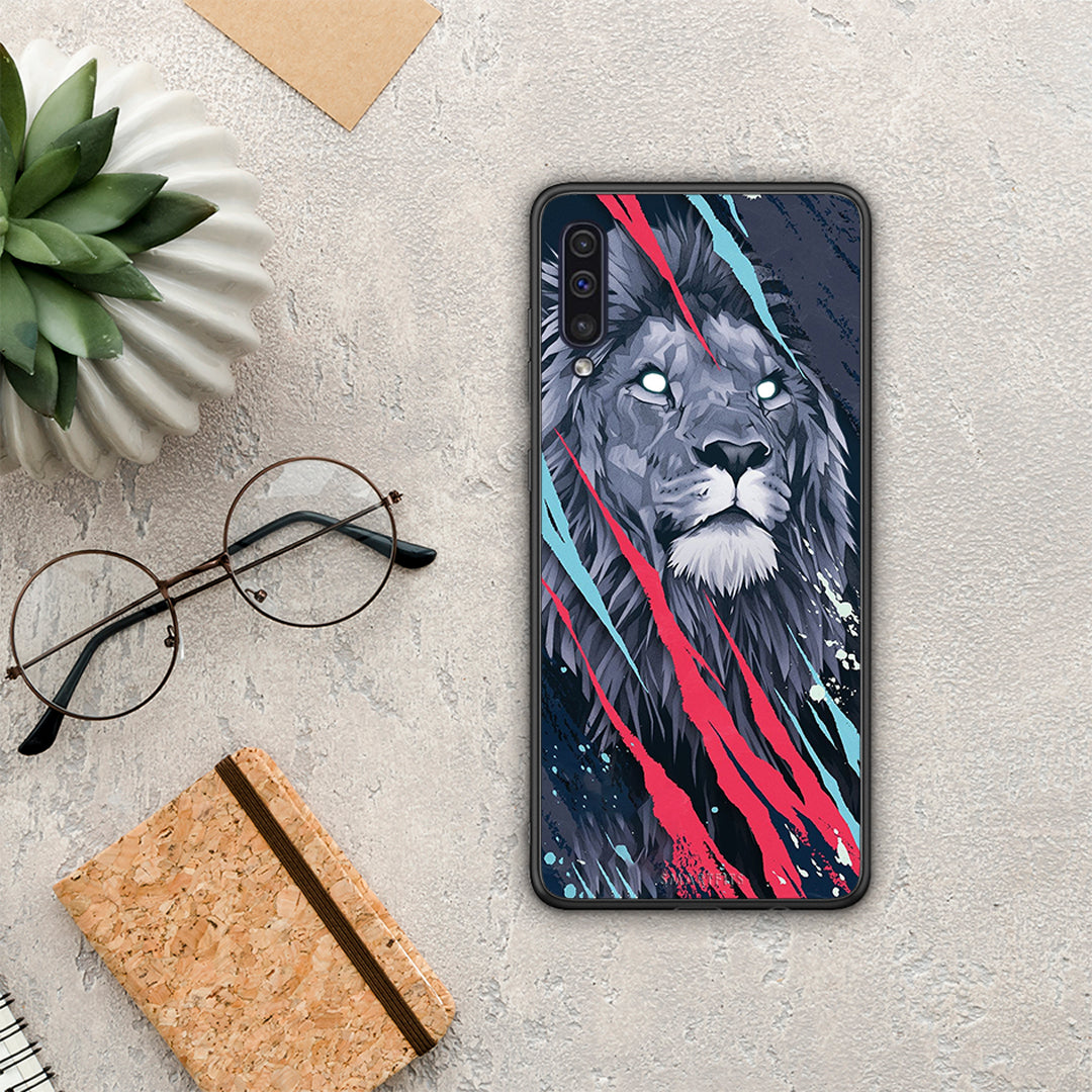 PopArt Lion Designer - Samsung Galaxy A50 / A30s θήκη