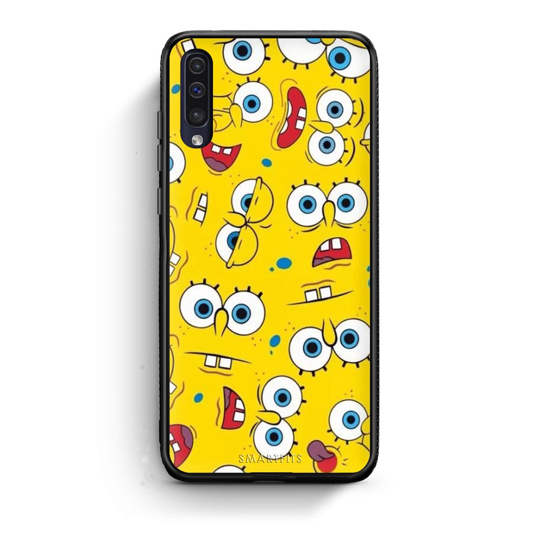 4 - samsung a50 Sponge PopArt case, cover, bumper
