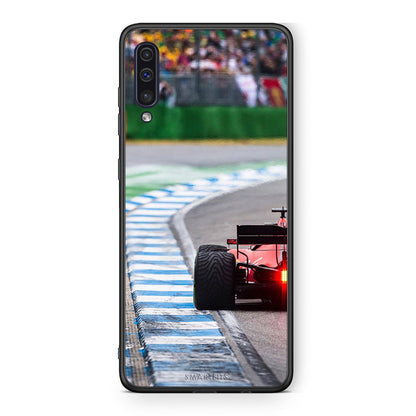 samsung a50 Racing Vibes θήκη από τη Smartfits με σχέδιο στο πίσω μέρος και μαύρο περίβλημα | Smartphone case with colorful back and black bezels by Smartfits