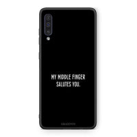 Thumbnail for samsung a50 Salute θήκη από τη Smartfits με σχέδιο στο πίσω μέρος και μαύρο περίβλημα | Smartphone case with colorful back and black bezels by Smartfits